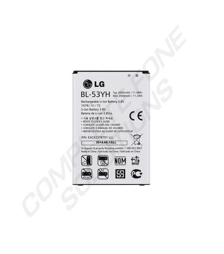 LG D855 G3 Genuine BL-53YH 3000mAh Battery