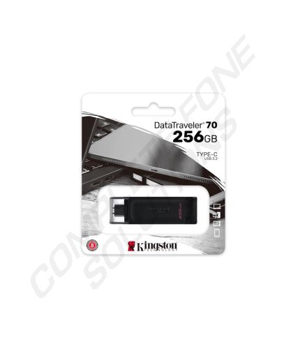 Kingston DataTraveler70 256GB USB Flash Drive - Type C Connector