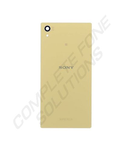 Sony E6653 Xperia Z5 Battery Cover / Rear Glass - Gold