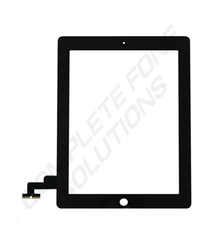 iPad 2 OEM Lens With Digitiser - Black