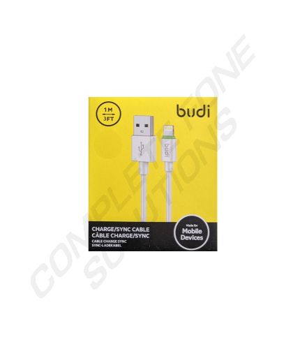 Budi 8-pin USB Cable (1m) - White