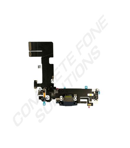 iPhone 13 Genuine Charge Connector / Charging Port Flex (Pulled) - Black