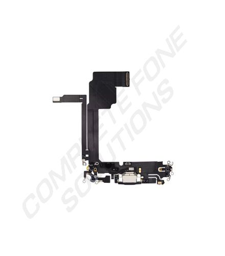 iPhone 15 Pro Max OEM Charge Connector / Charging Port Flex - Black