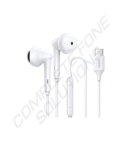 Ugreen EP101 Type C Earphones with 1.2m Lead - White